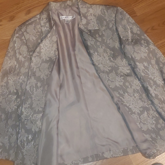 New Gold tone Rafael blazer size 14 - Picture 5 of 7